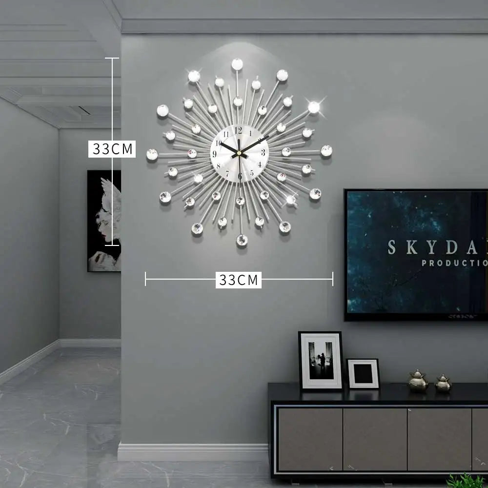 SparkleShine - Crystal jewelry wall clocks