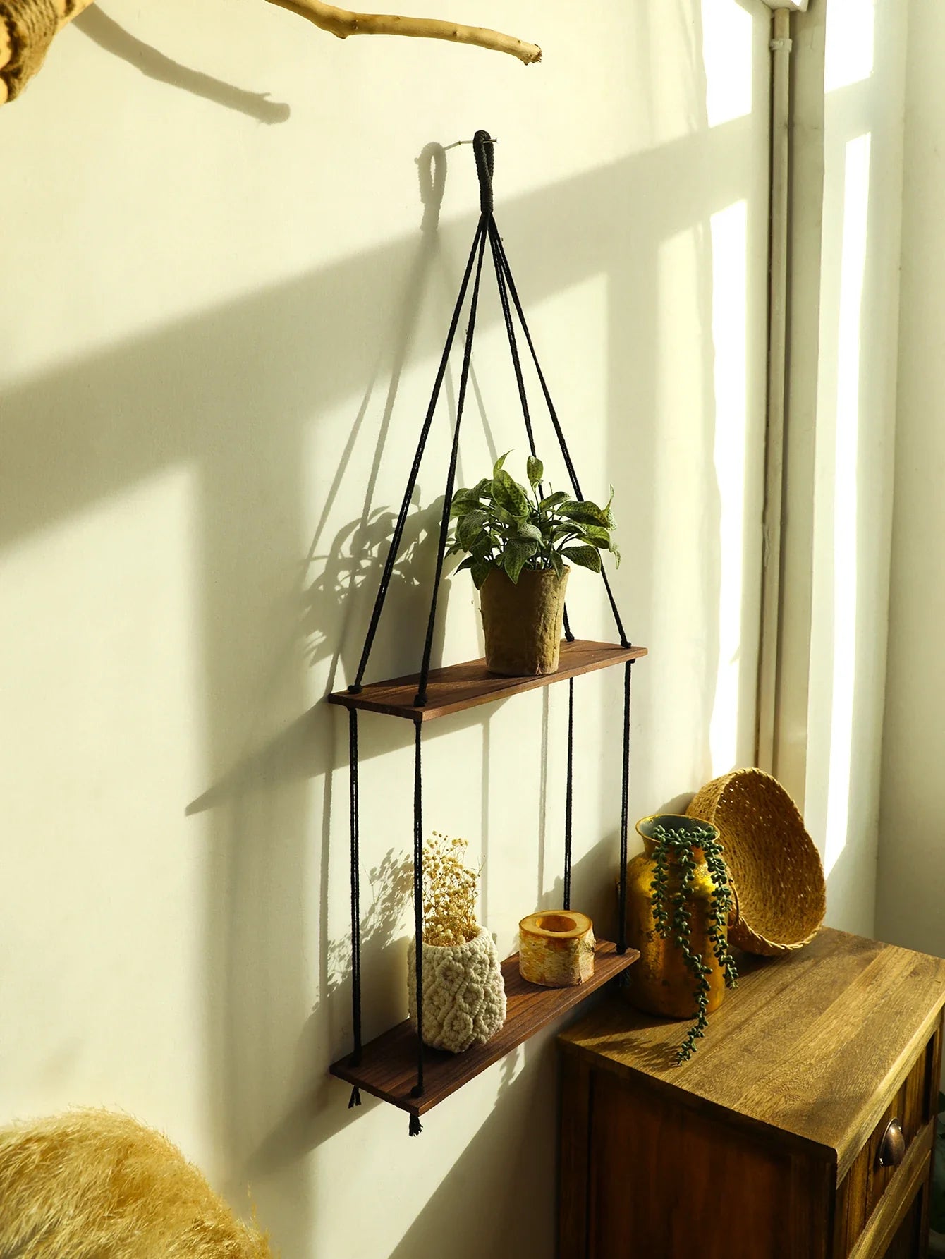 TimberTwin - Wooden wall shelf