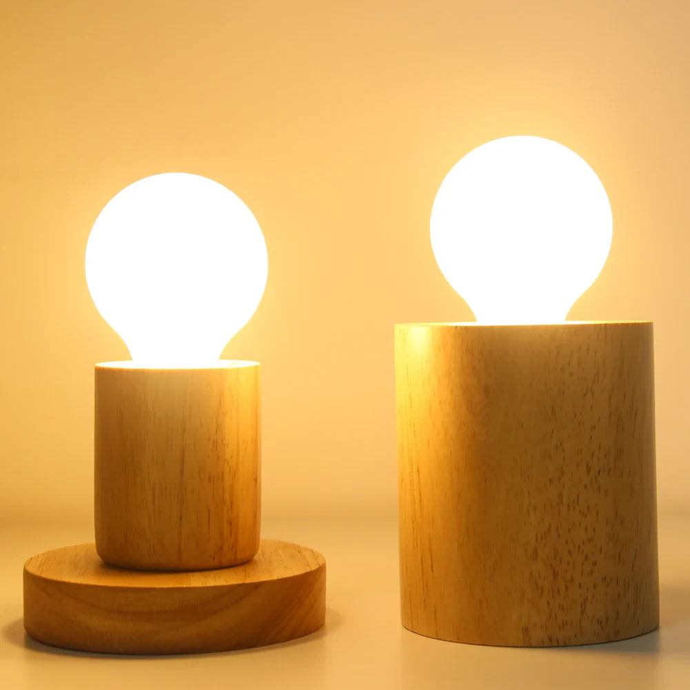 WoodWhimsy - Retro wooden decoration lamp
