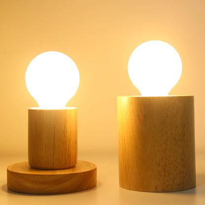 WoodWhimsy - Retro wooden decoration lamp