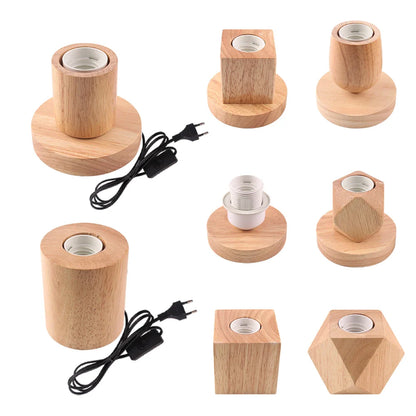 WoodWhimsy - Retro wooden decoration lamp