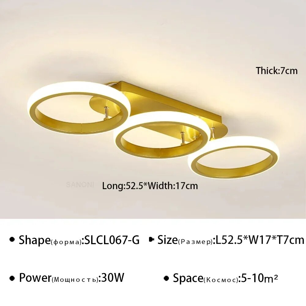 GlowRing - Ring chandelier