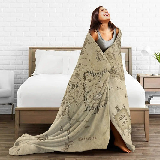 GeoSnug | Comfortable map blanket