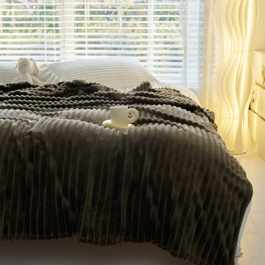 CuddleWave | Thick coral fleece blanket