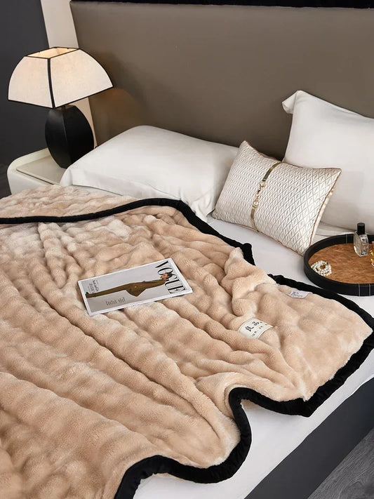 DualCozy | Double-sided bubble blanket