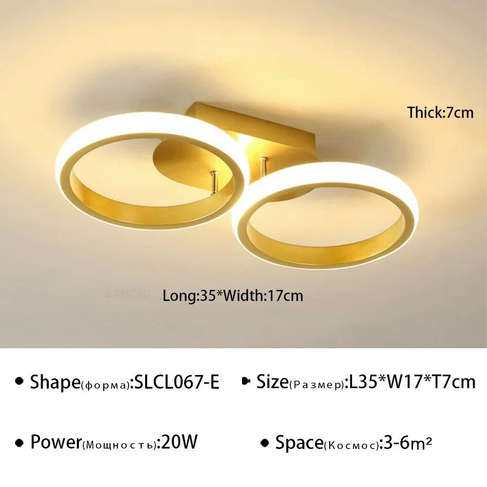GlowRing - Ring chandelier