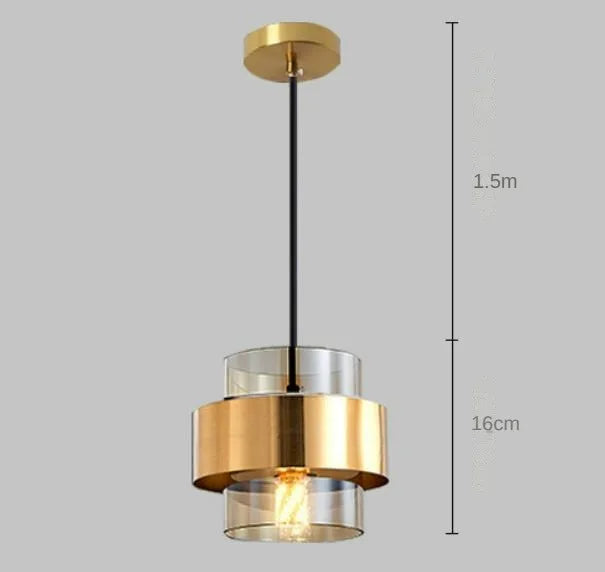 PrismFlex - modern glass pendant lamp