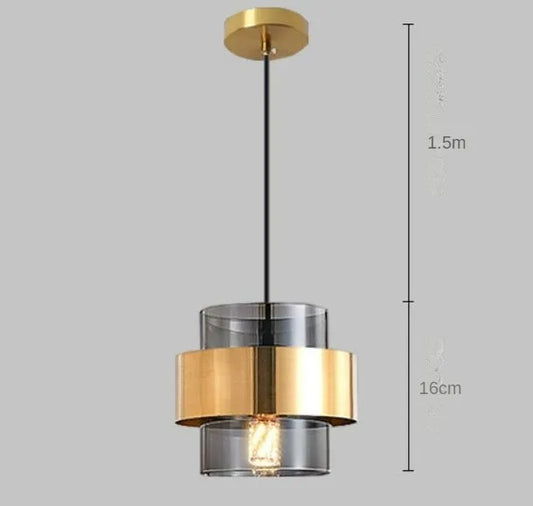 PrismFlex - modern glass pendant lamp